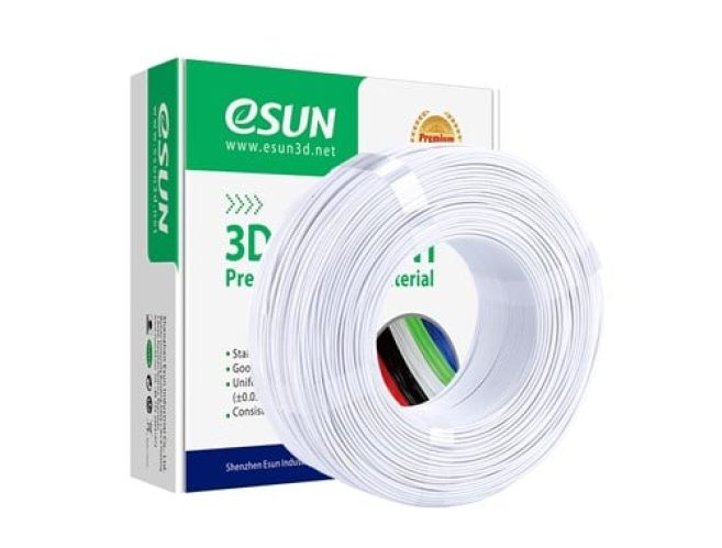 eSUN Re-filament PLA+ 1kg 1.75mm White