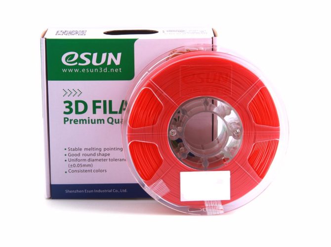eSUN eLastic TPE 85A 1kg 1.75mm Red