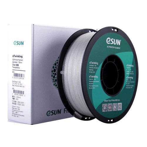 eSUN eTwinkling 1kg 1.75mm Clear