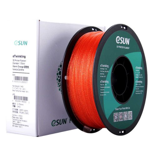 eSUN eTwinkling 1kg 1.75mm Warm Orange