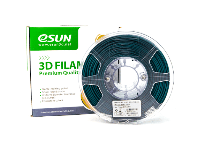 eSUN PLA+ 1kg 1.75mm Green